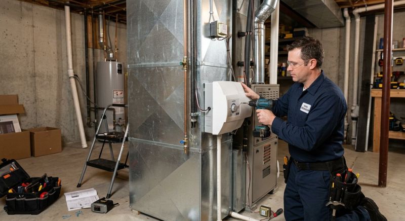 Professional Humidifier Installation