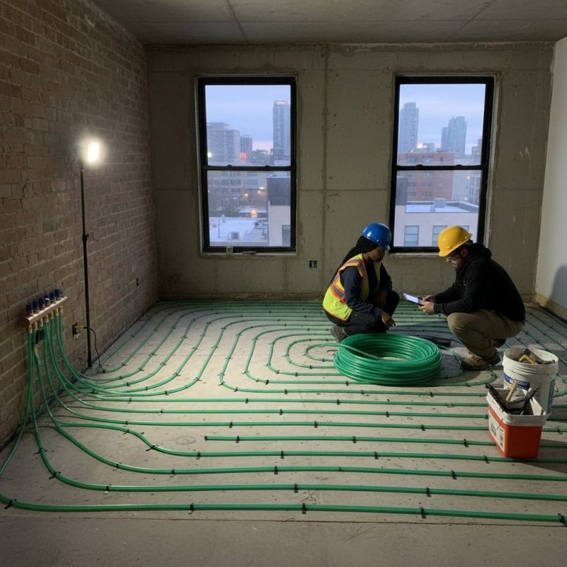 Radiant Floor Heating Installation In Ogden