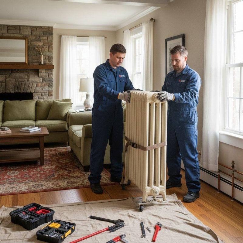 Commercial Oil Heating Installation