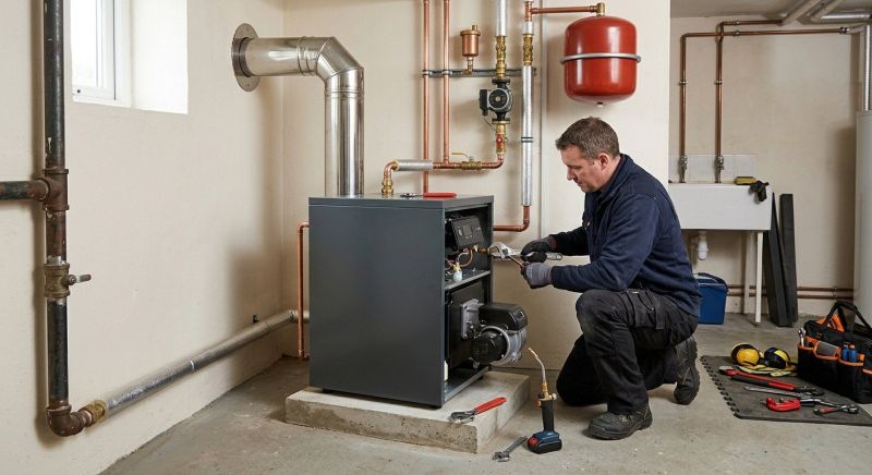 Commercial Oil Heating Installation