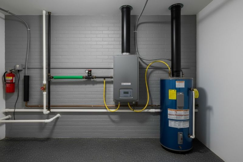 Natural Gas Heat Installation