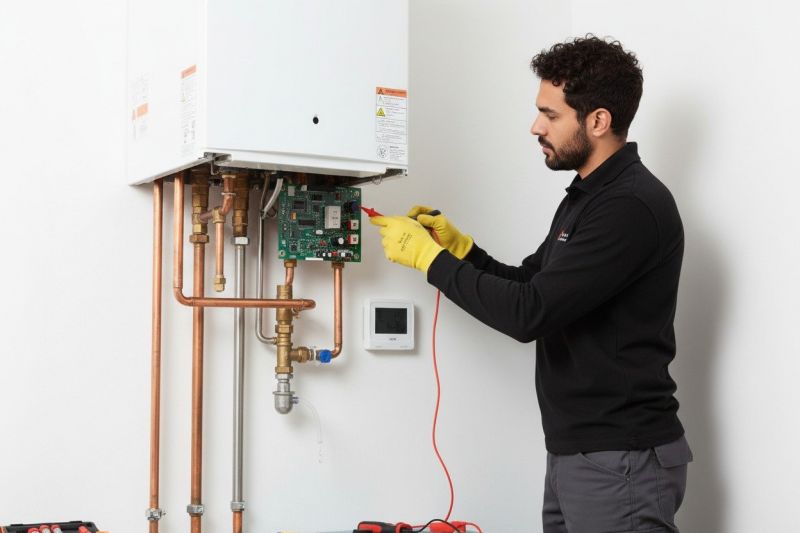 Natural Gas Heat Installation