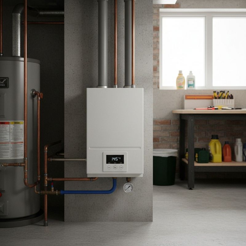 Natural Gas Heat Installation