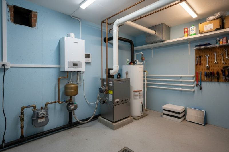 Natural Gas Heat Installation