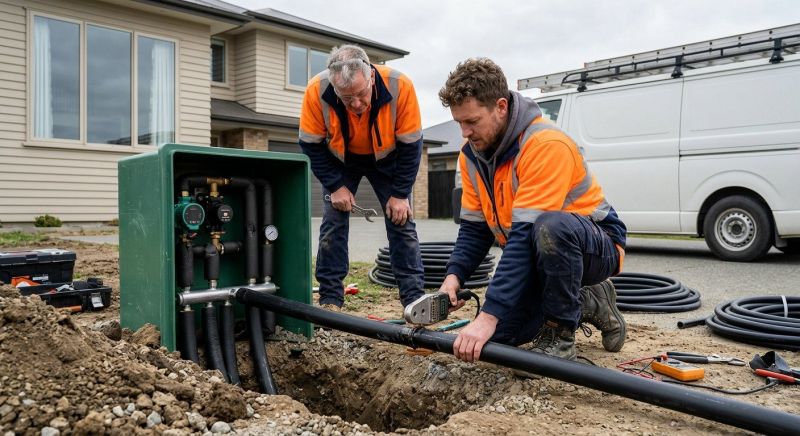 Natural Gas Heat Installation