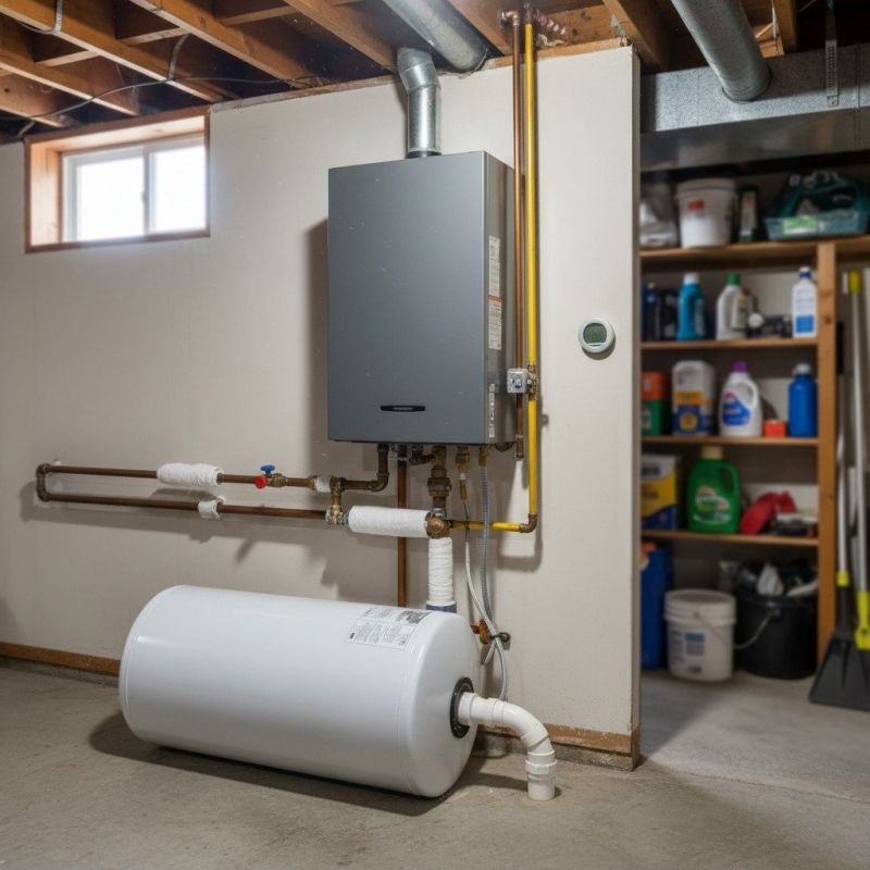 Natural Gas Heat Installation