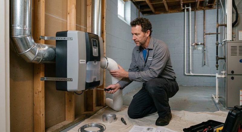 Professional Humidifier Installation
