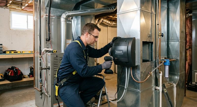 Professional Humidifier Installation