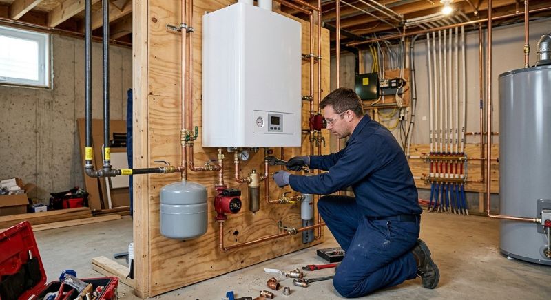 Propane Heat Installation