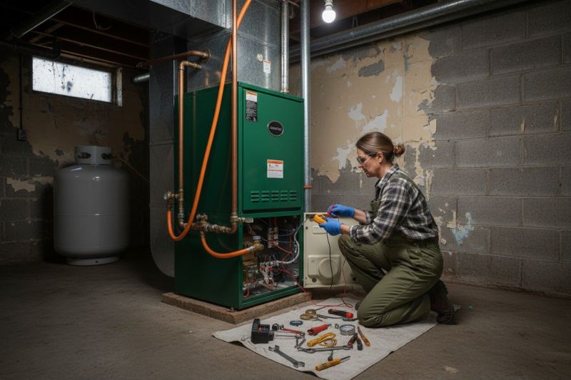 Propane Heat Installation