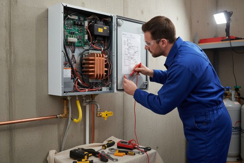 Propane Heat Installation