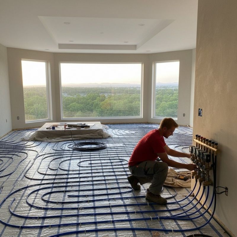 Radiant Floor Heating Installation In Ogden
