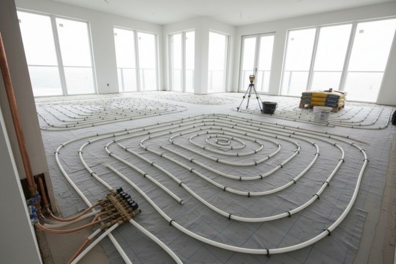 Radiant Floor Heating Installation In Ogden