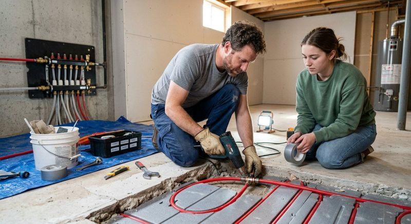 Radiant Floor Heating System Repair