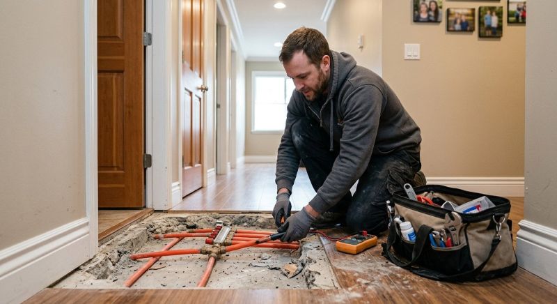 Radiant Floor Heating System Repair