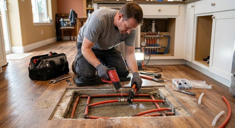 Radiant Floor Heating System Repair