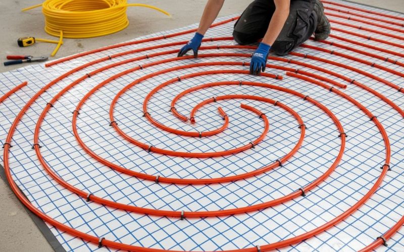 Radiant Floor Heating System Repair