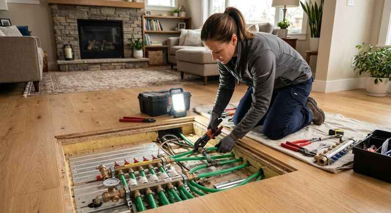 Radiant Floor Heating System Repair