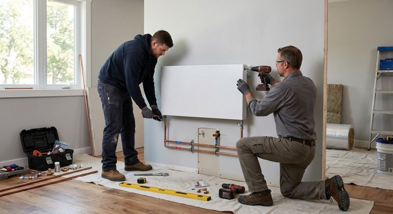 Wall Heater Installation