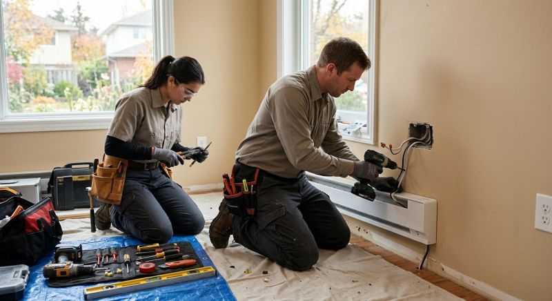 Wall Heater Installation
