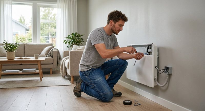 Wall Heater Installation