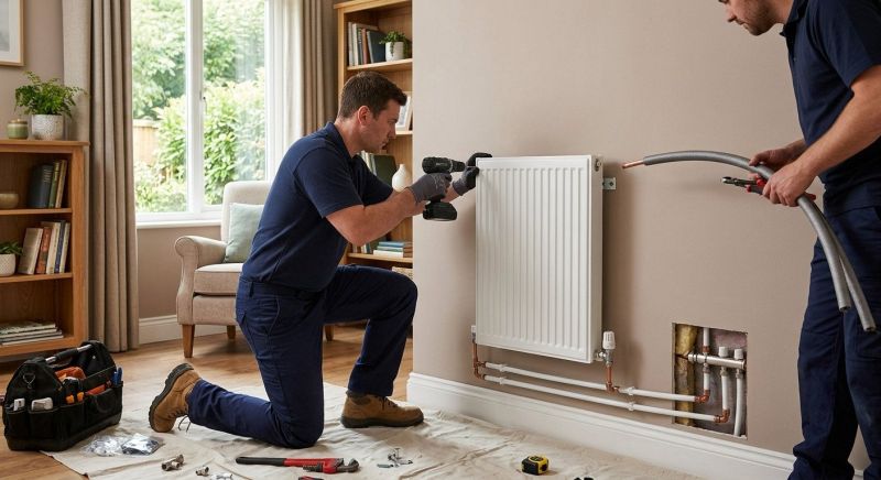 Wall Heater Installation